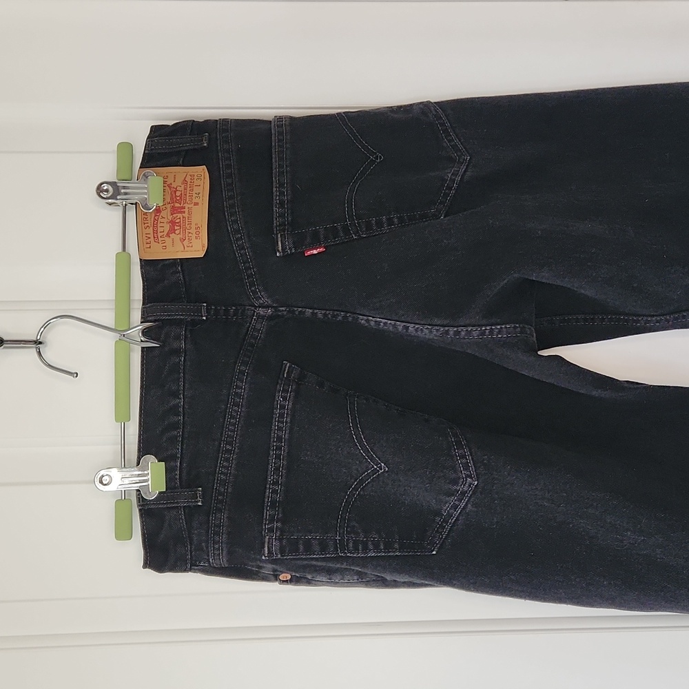 Levi's 34 x 30 black jeans